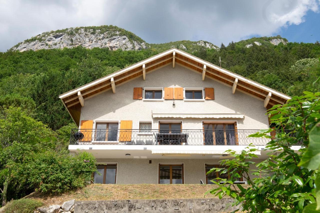 T4 Avec Vue Imprenable Sur Le Lac D'Annecy Leilighet Veyrier-du-Lac Eksteriør bilde